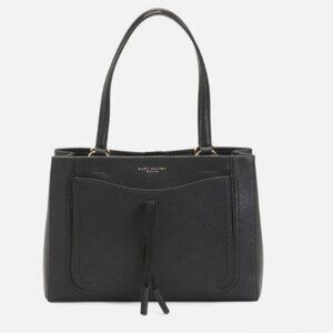 Marc Jacobs Maverick Pebbled Black Leather Large Tote Shoulder Bag